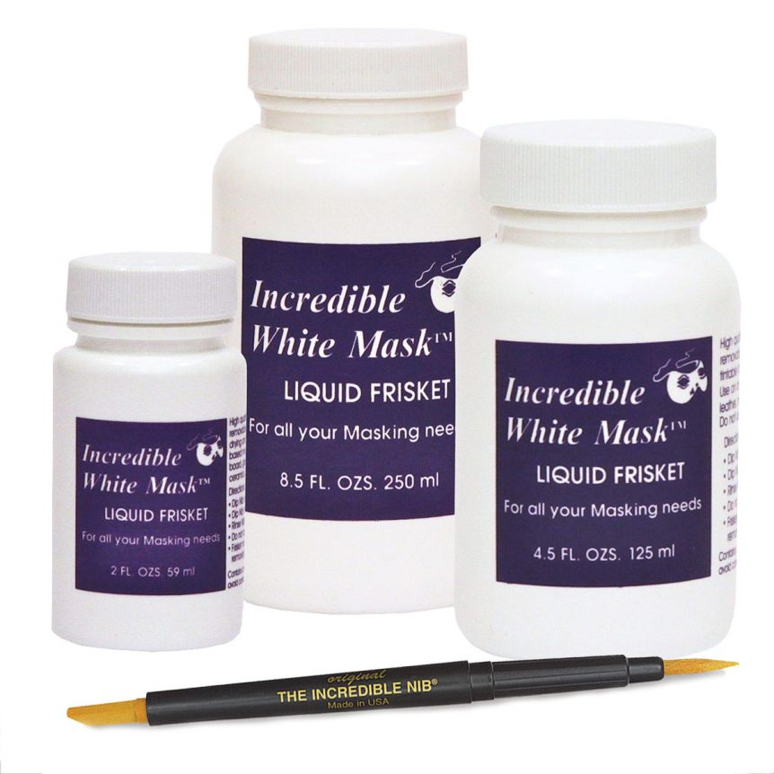 Grafix The Incredible White Mask Liquid Frisket Set