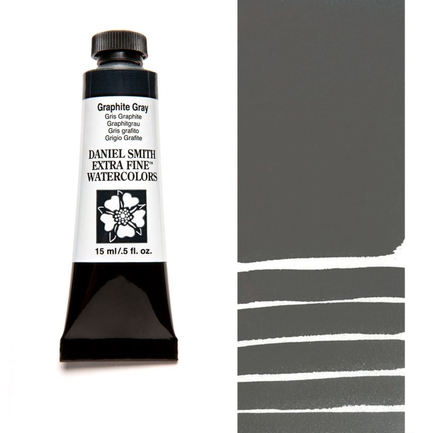Daniel Smith Extra Fine Watercolors - Graphite Gray, 15 ml Tube