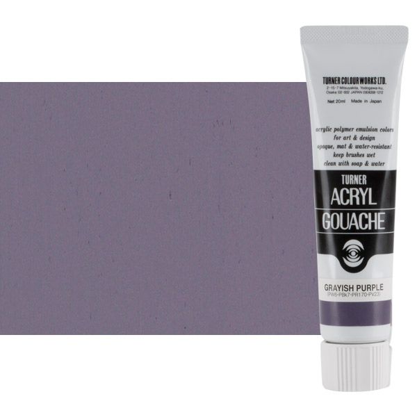 Turner Artist Acryl Gouache - Grayish Purple, 20ml