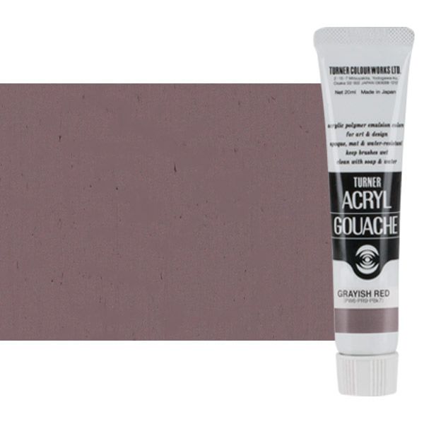 Turner Artist Acryl Gouache - Grayish Red, 20ml