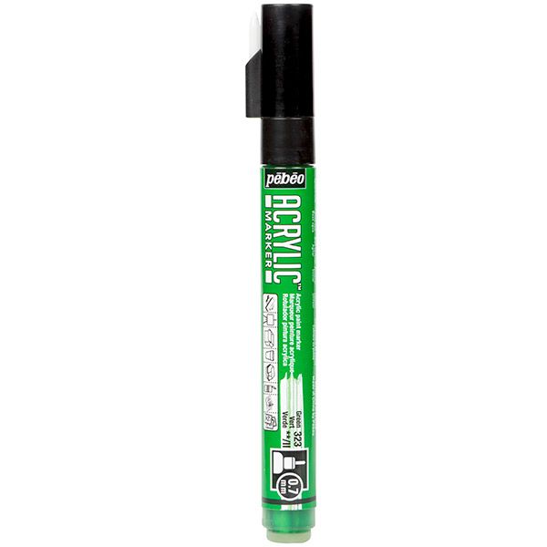 Pebeo Acrylic Marker .7mm - Green