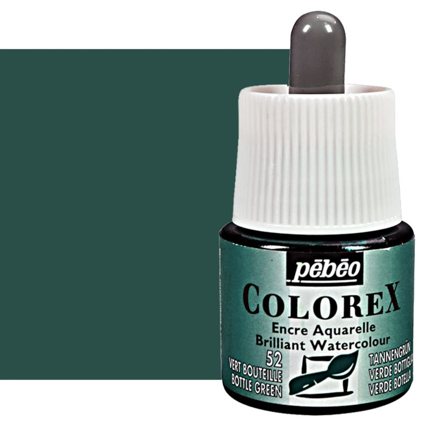 Pebeo Colorex Watercolor Ink Green, 45ml