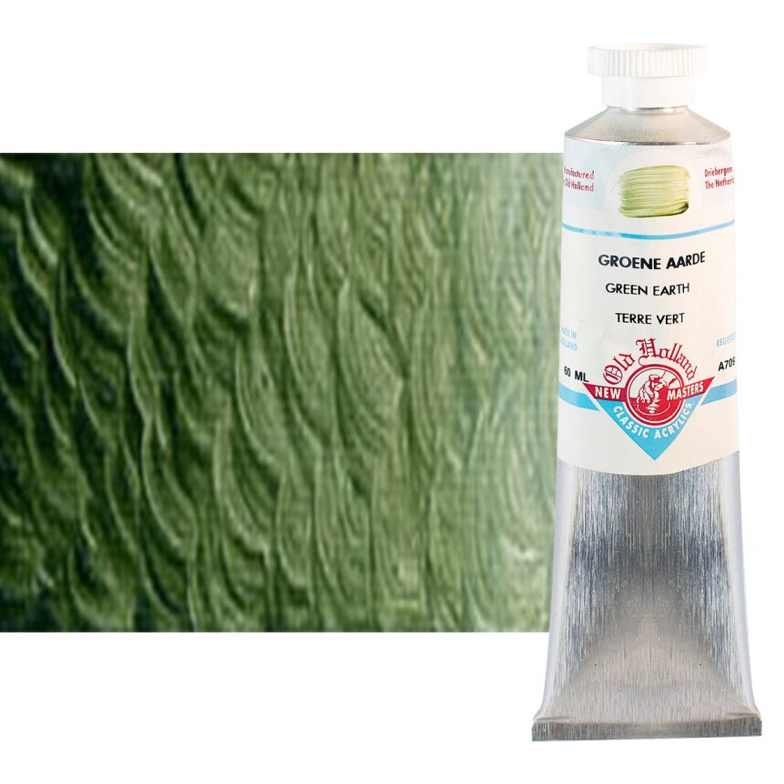 Old Holland New Masters Classic Acrylic Colors Green Earth 60 ml