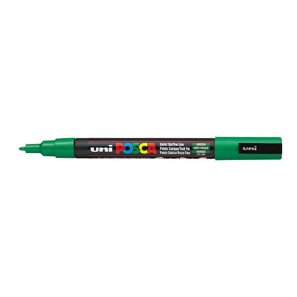 Posca Acrylic Paint Marker 0.9-1.3 mm Fine Tip Green