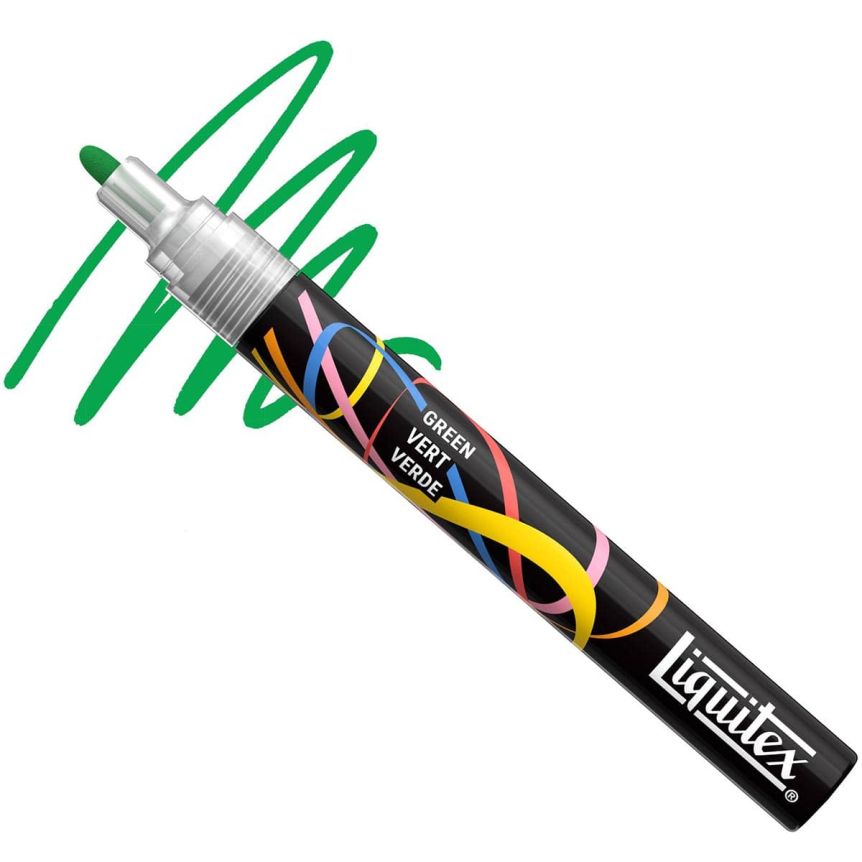 Liquitex Marker - Green, Bullet Tip, 2 mm