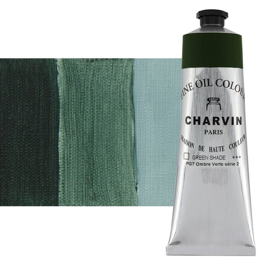 Green Shade 150ml Tube Fine Artists Oil Paint by Charvin
