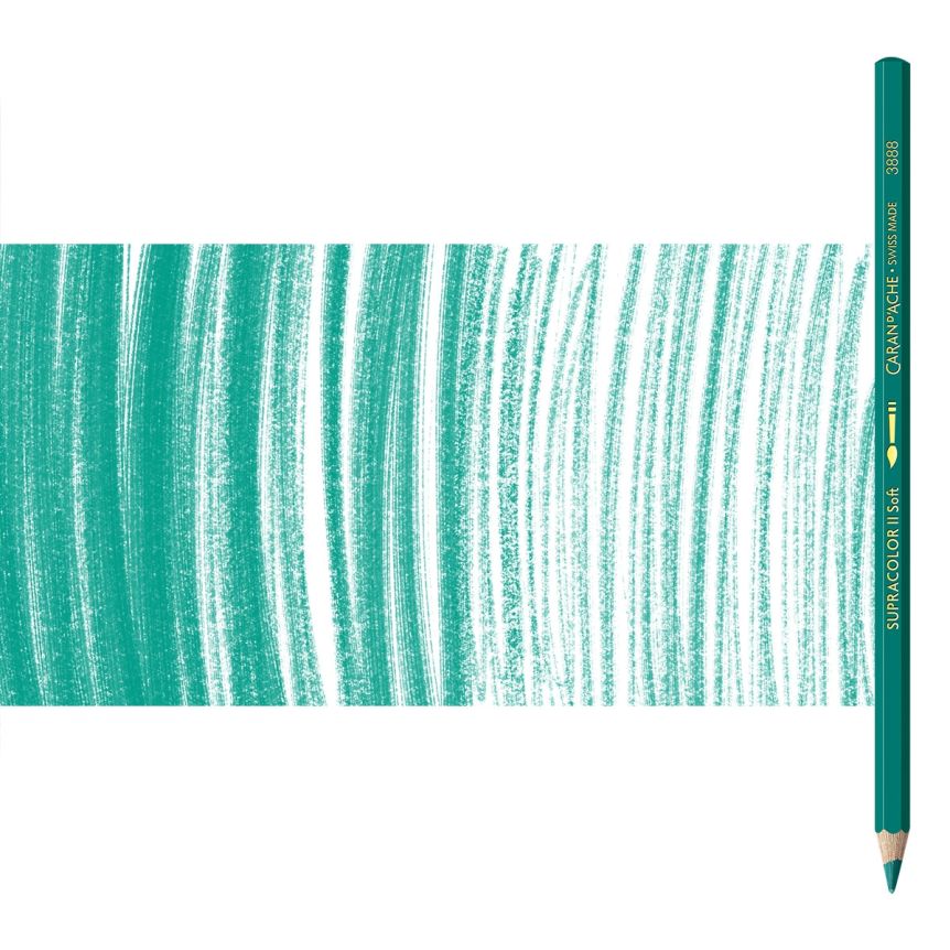 Supracolor II Watercolor Pencils Individual No. 190 - Greenish Blue