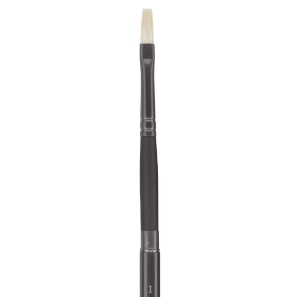 Grey Matters Series 9884 Size 1 Flat Bristle Pocket Brush