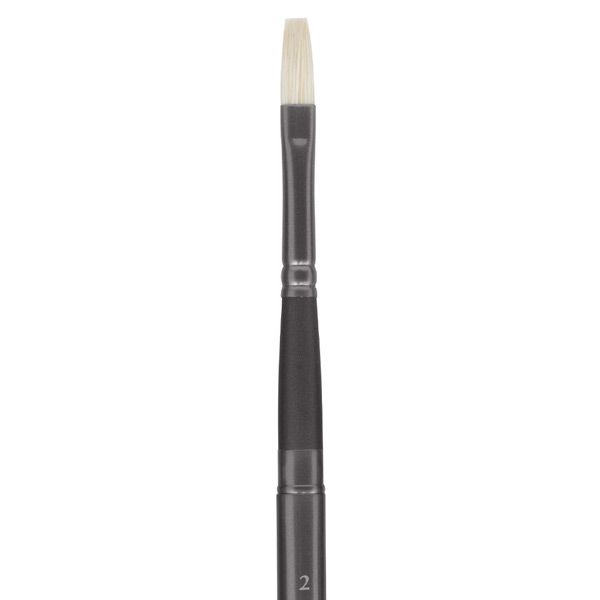 Grey Matters Series 9884 Size 2 Flat Bristle Pocket Brush