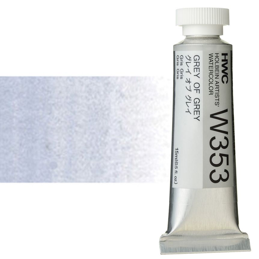 Holbein Artists' Watercolor 15 ml Tube - Grey Of Grey