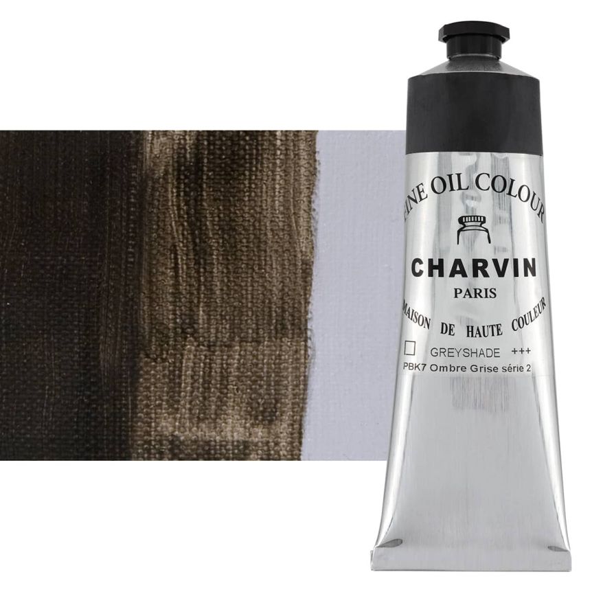 Grey Shade 150ml Tube Fine Artists Oil Paint by Charvin
 