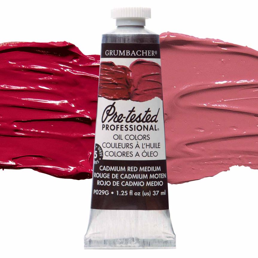 grumbacher-pre-tested-pro-oil-37ml-cadmium-red-medium-LS-01940