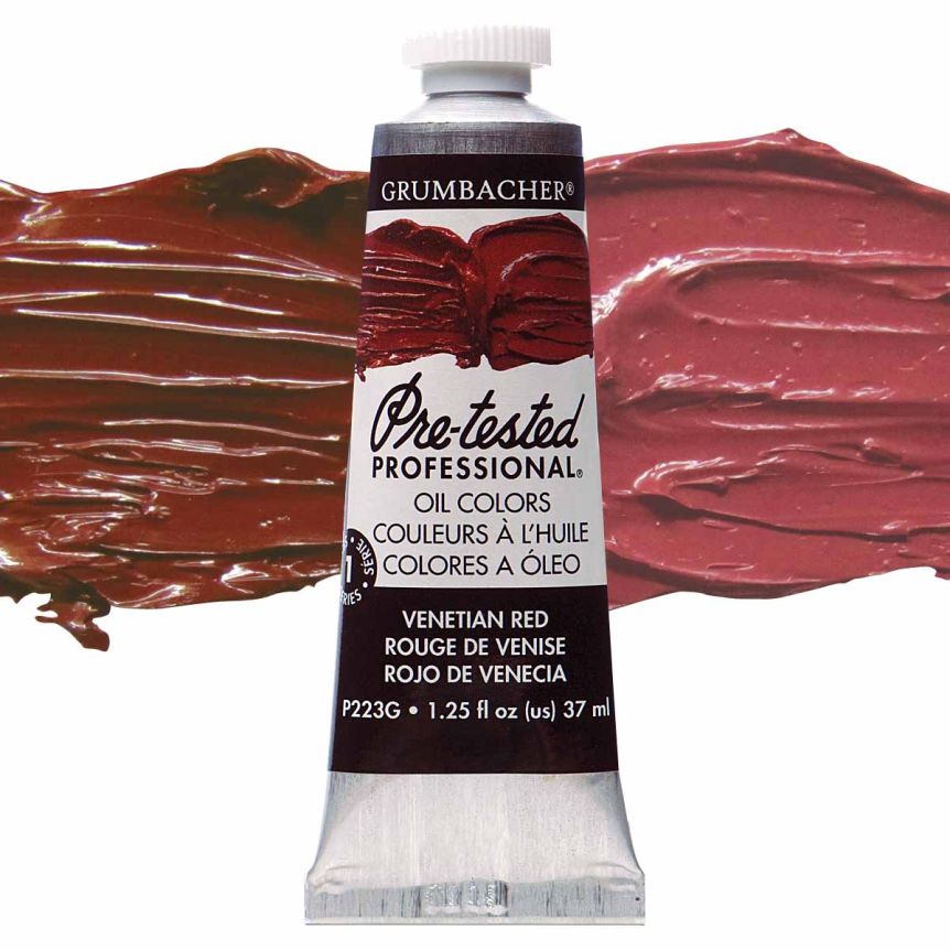 Grumbacher Pre-Tested Oil Paint 37 ml Tube - Venetian Red