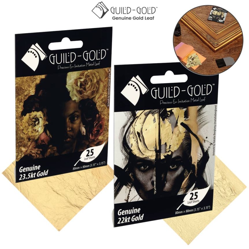 Guild-Gold Quality Genuine Gold Leaf | Jerry's Artarama