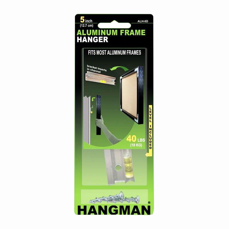Hangman 5" Aluminum Frame Hanger (Holds 40 lbs.)