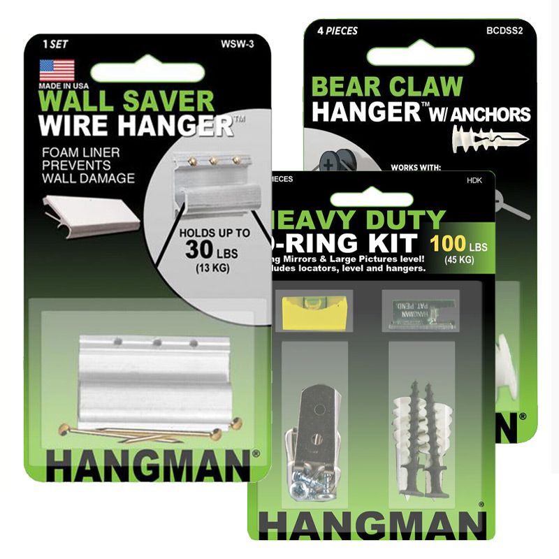 Hangman Hangers and Hanging Kits