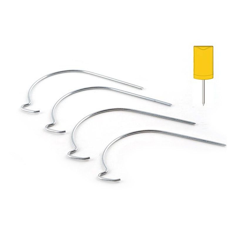 Hangman Stainless Steel J-Hooks w/ Thumbsaver, 4 pack