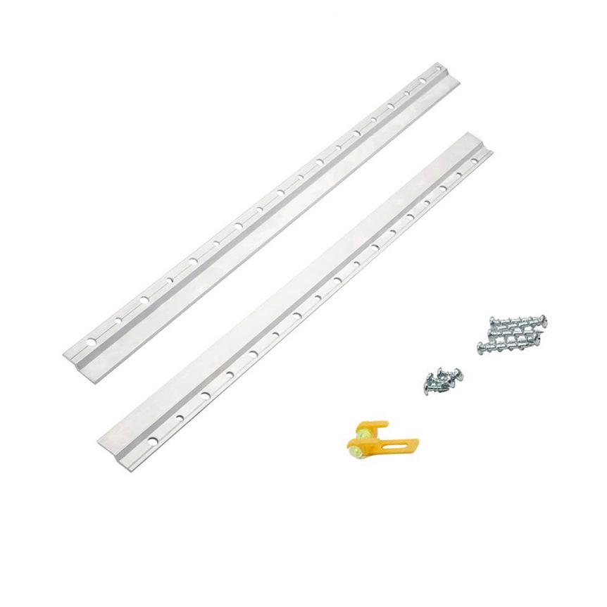 Hangman 18" Z-Hanger Pair + Screws w/ Poster Clip