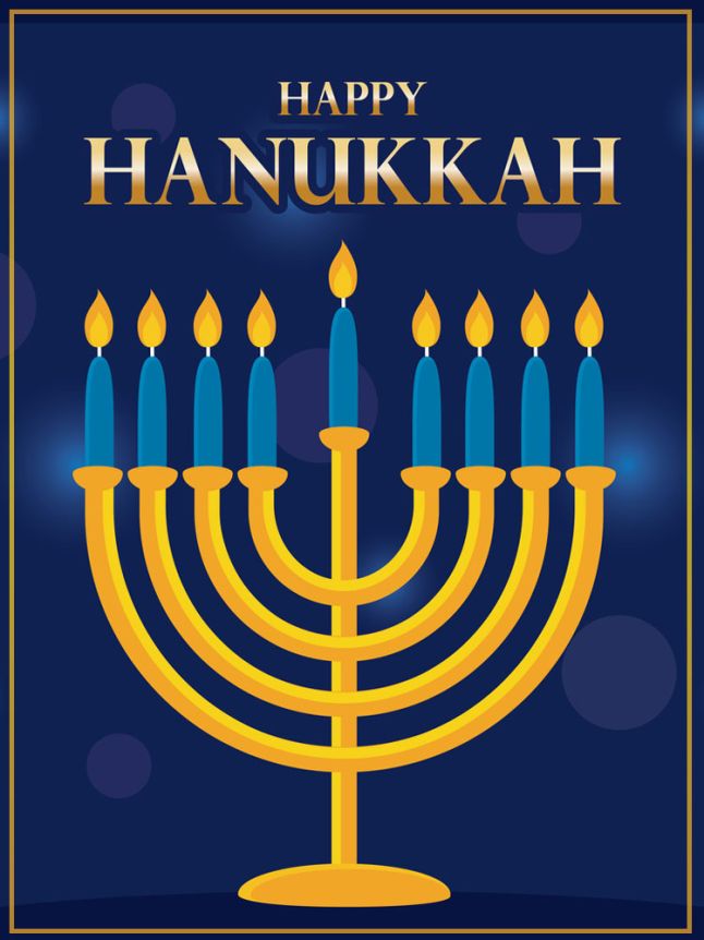 Happy Hanukkah -  Art eGift Card