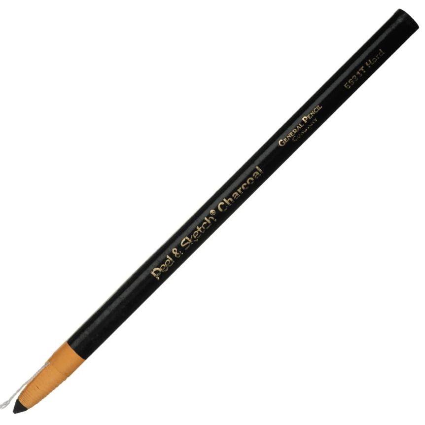 General's Peel & Sketch Charcoal Pencil - Hard