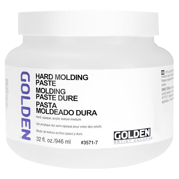 GOLDEN Hard Molding Paste Medium, 32 oz Jar