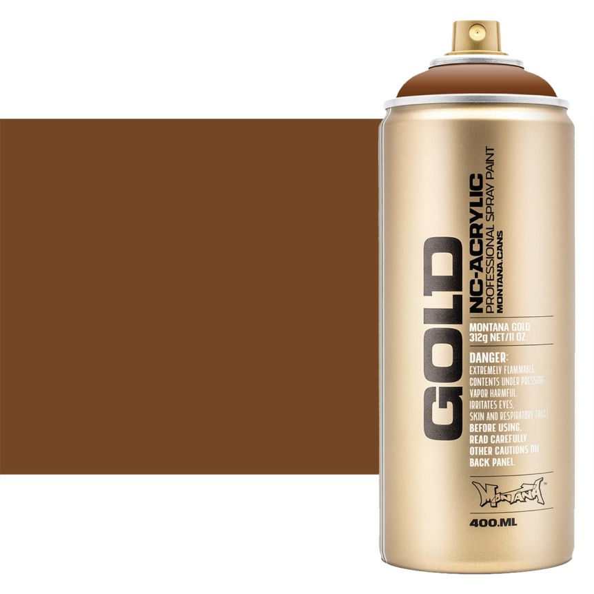 Montana GOLD Acrylic Professional Spray Paint 400 ml - Hazelnut