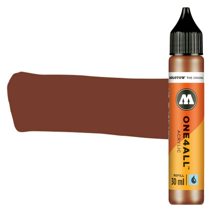 Molotow ONE4ALL 30ml Refill - Hazelnut Brown