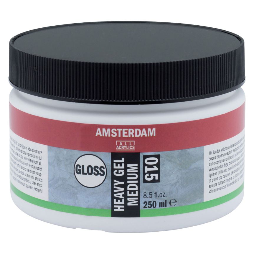 Talens Amsterdam All Acrylic Mediums - Heavy Gel (Glossy), 250ml