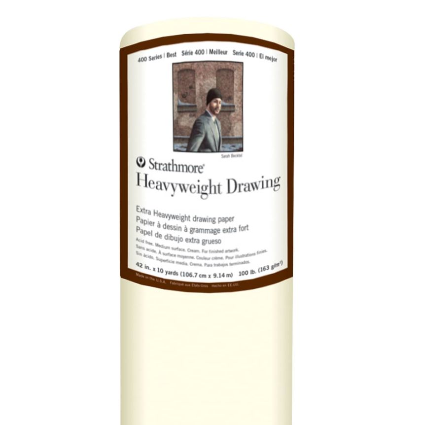 Strathmore Paper Roll Series 400 Drawing 42"x10 Yd Roll