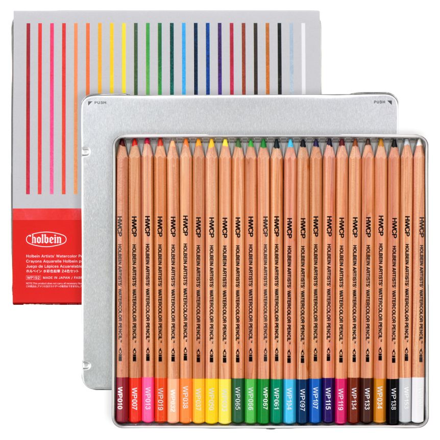 Holbein Artists’ Watercolor Pencils Set of 24