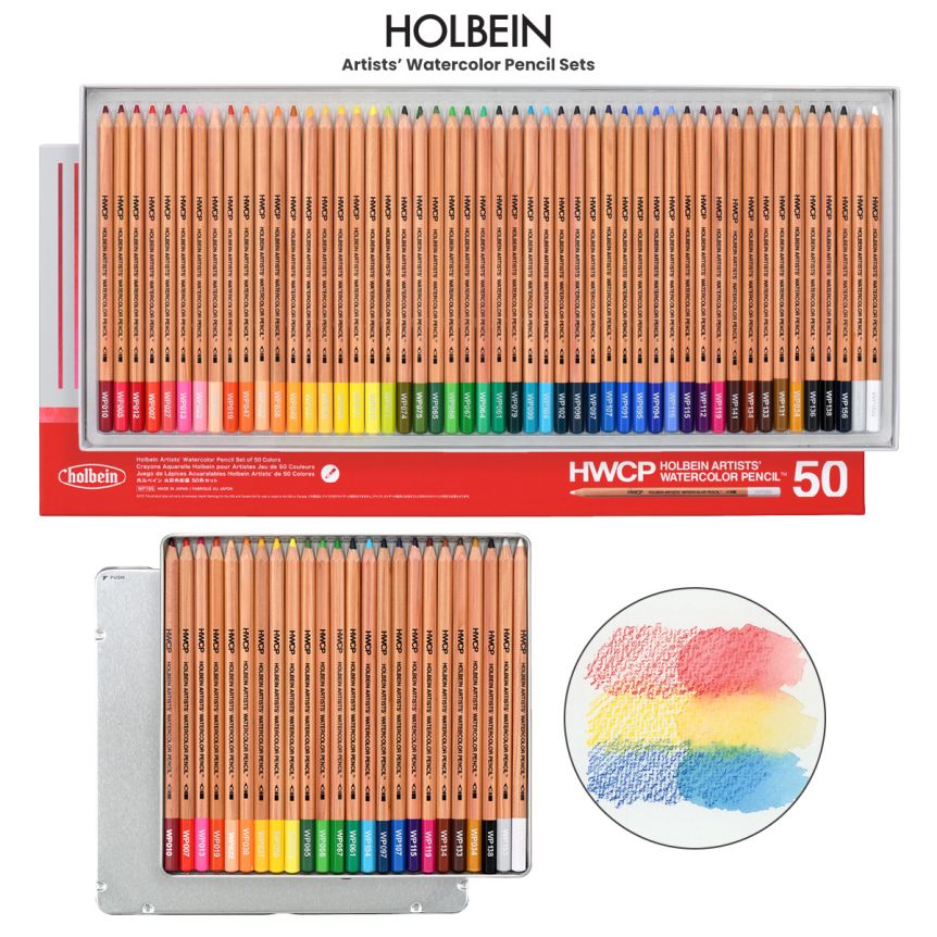Holbein Artists’ Watercolor Pencil Sets