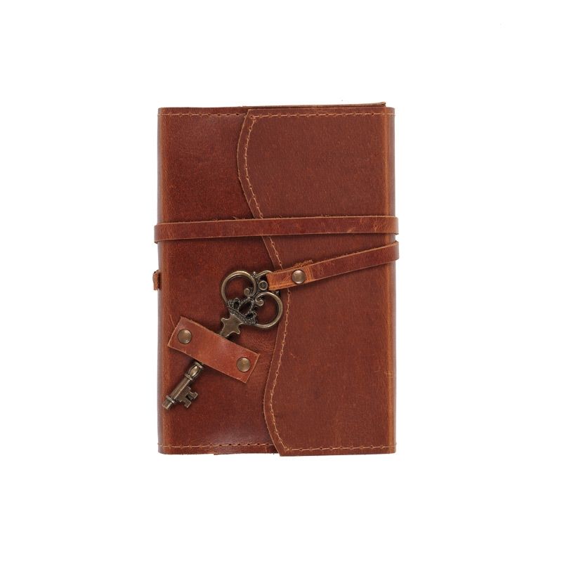 Opus Genuine Leather Journal Key 4" x 6" Honey 