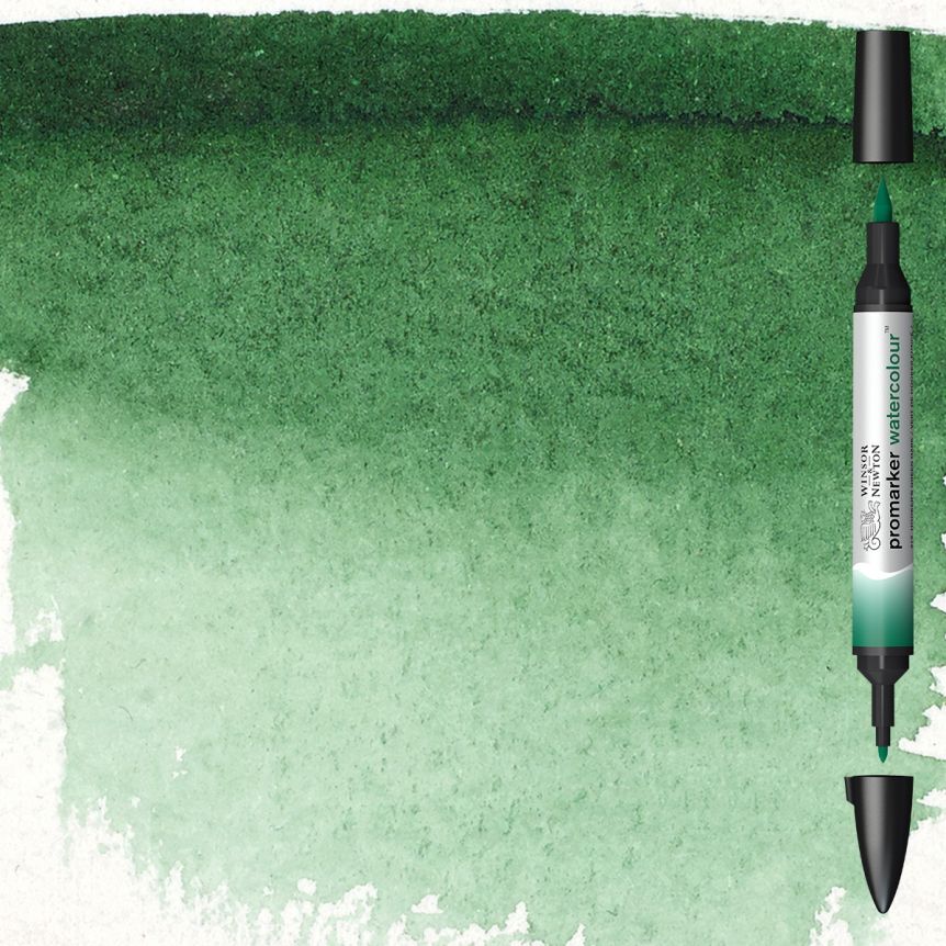 Hookers Green Dark Winsor & Newton Watercolor Marker 