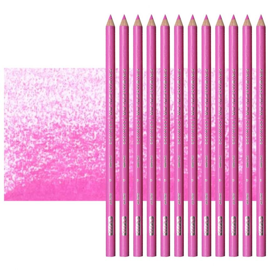 Prismacolor Premier Colored Pencils Set of 12 PC993 - Hot Pink	