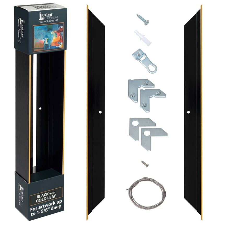 Kits include two quality aluminum moldings with installation hardware