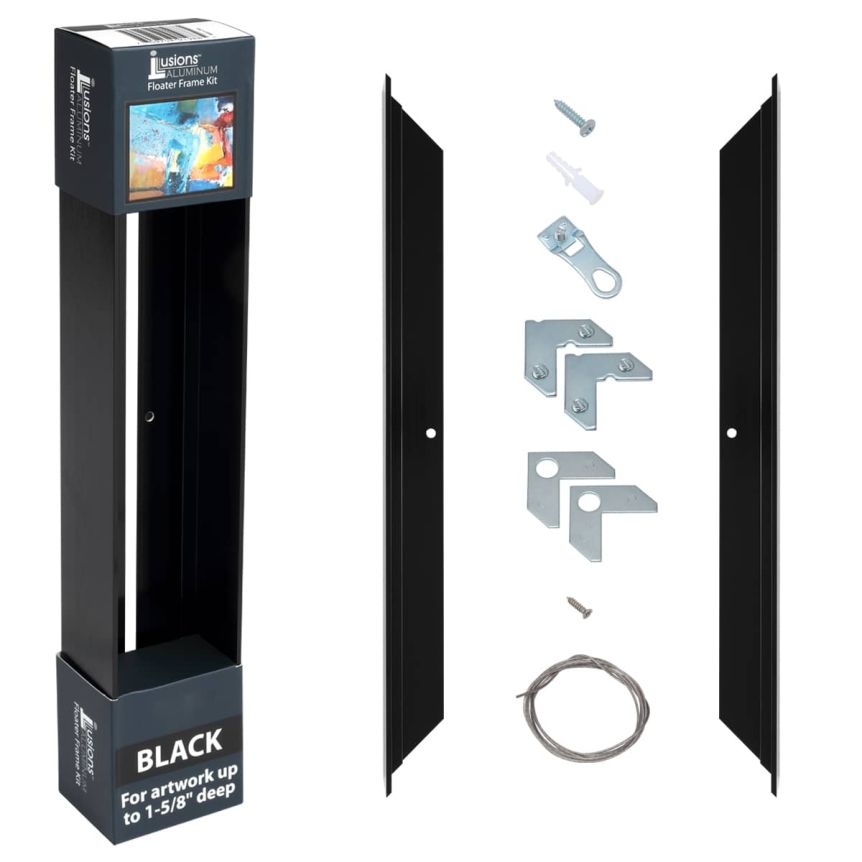 Kit includes two quality aluminum moldings with installation hardware