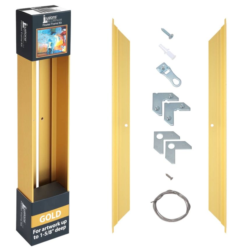 Kit includes two quality aluminum moldings with installation hardware
