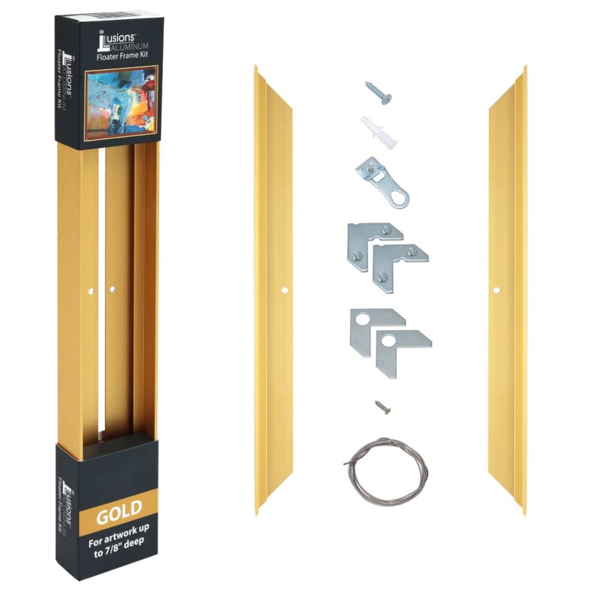 Kit includes two quality aluminum moldings with installation hardware