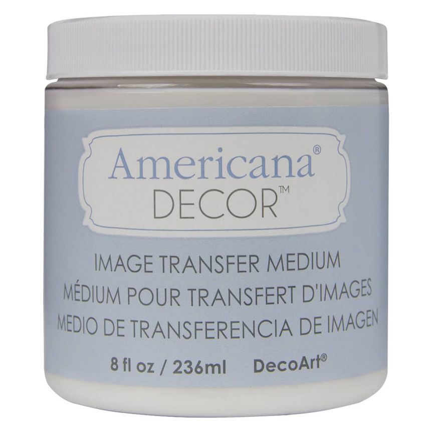 DecoArt Americana Image Transfer Medium Clear 8oz Jerry's Artarama