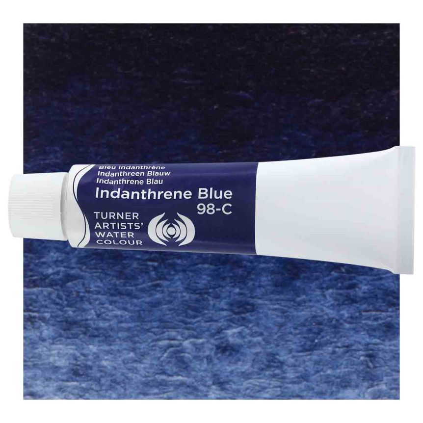 Turner Professional Watercolor - Indanthrene Blue, 15ml Tube