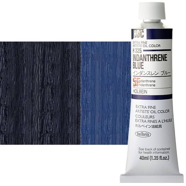Holbein Artist Oil 40ml Tube indanthrene Blue