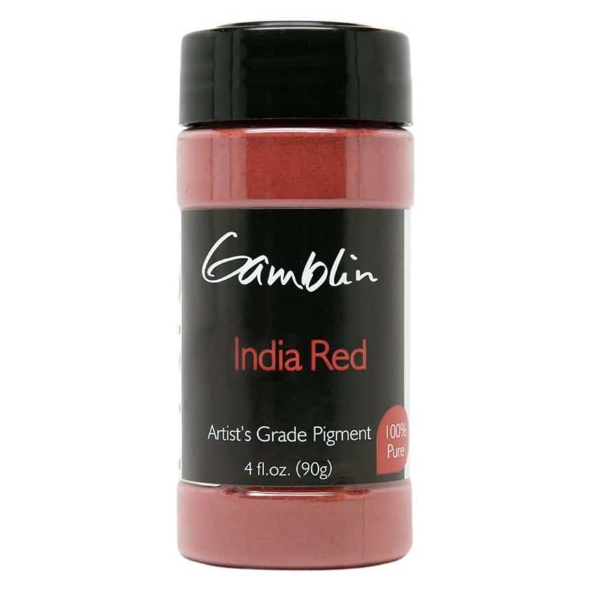 Gamblin Dry Pigment - Indian Red, 90 Grams