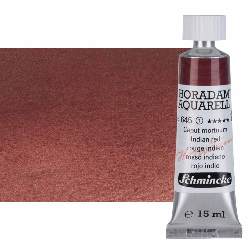 Schmincke Horadam Watercolor - Indian Red, 15ml