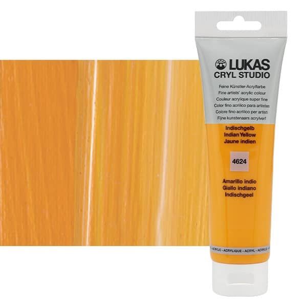 LUKAS CRYL Studio 125 ml Tube - Indian Yellow