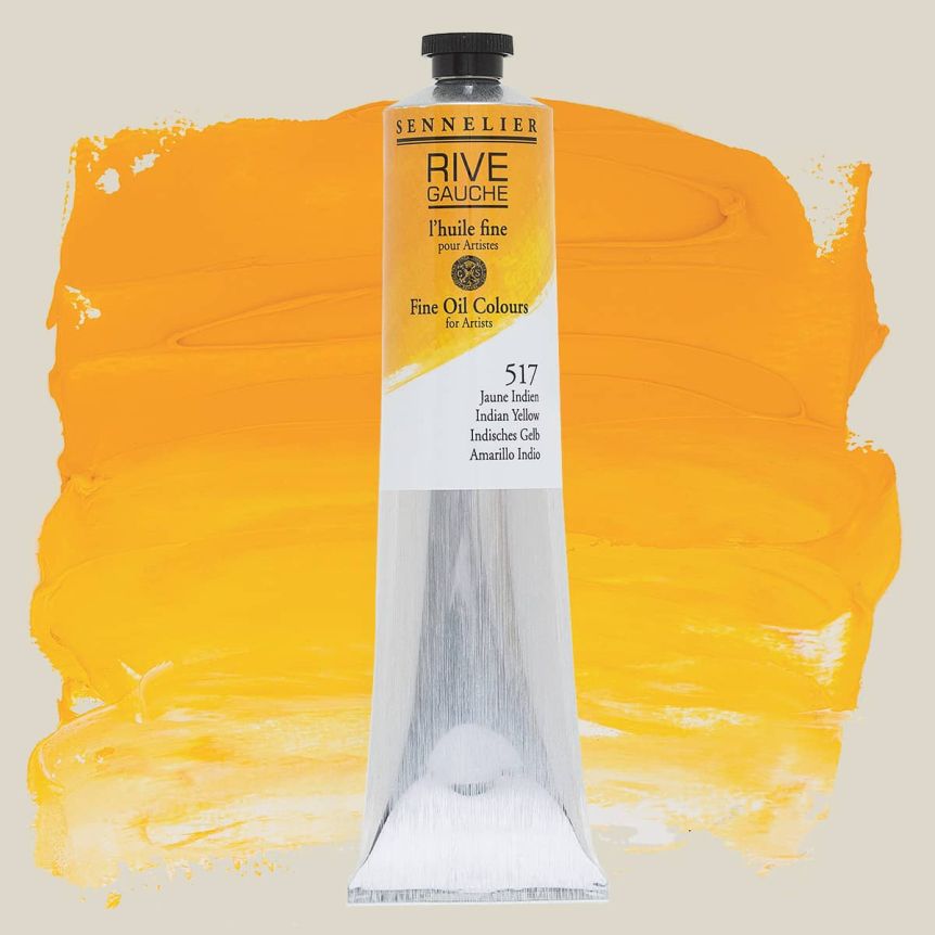 Indian Yellow 200ml Sennelier Rive Gauche Fine Oil