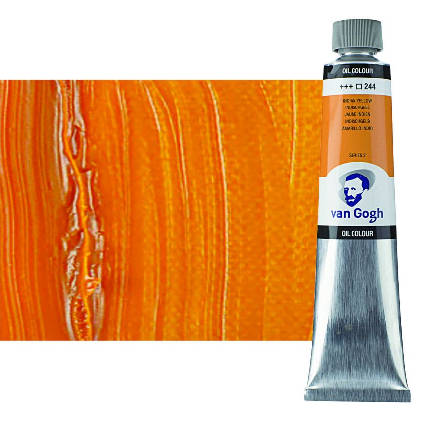 Van Gogh Oil Color, Indian Yellow 200ml Tube