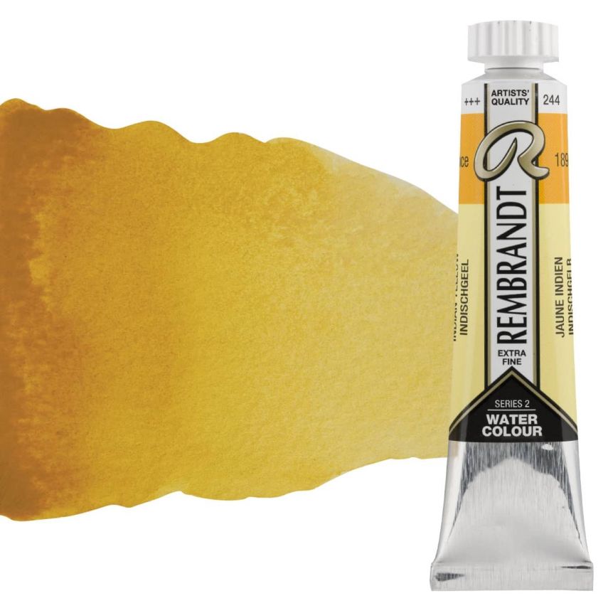 Rembrandt Extra-Fine Watercolor 20 ml Tube - Indian Yellow