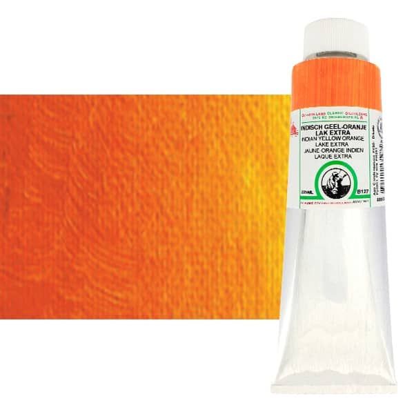 Old Holland Classic Oil Color 225 ml Tube - Indian Yellow Orange Lake Extra