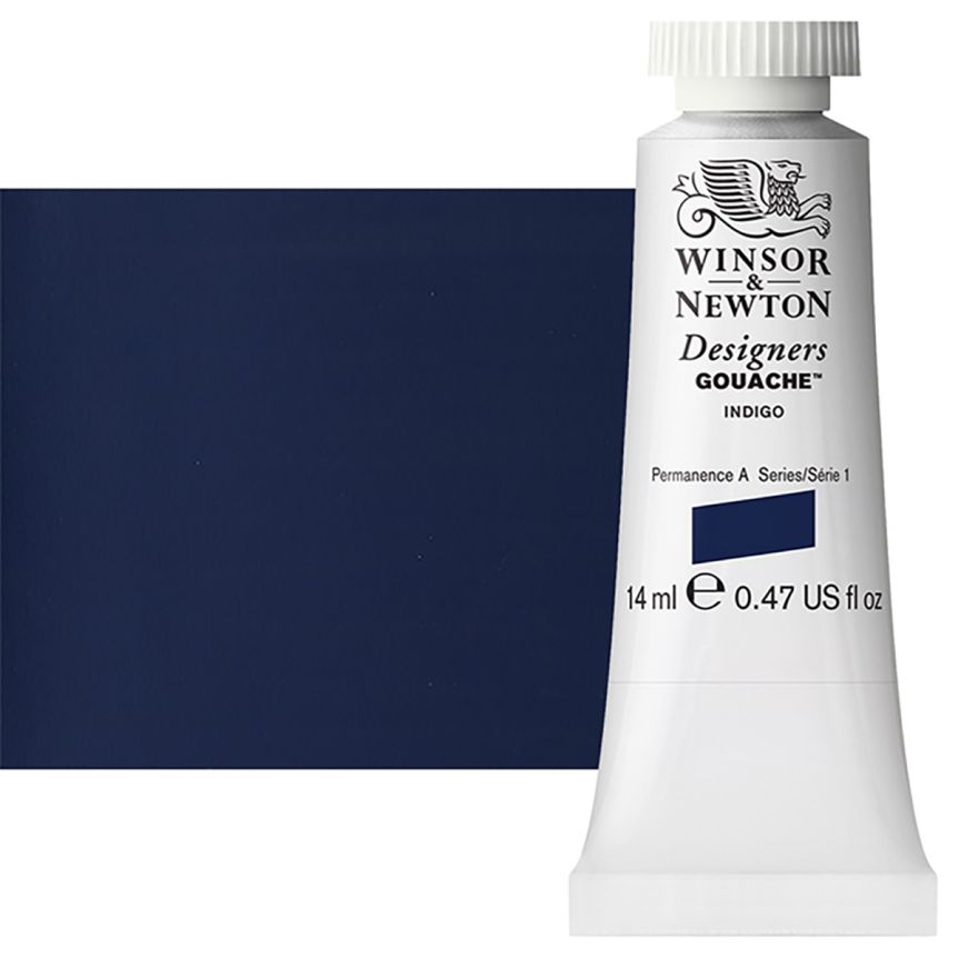 Winsor & Newton Designers Gouache 14ml Tube - Indigo