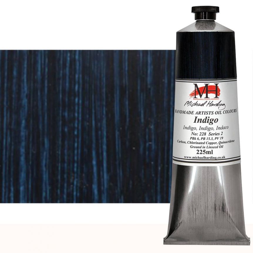 Michael Harding Handmade Artists Oil Color 225ml - Indigo